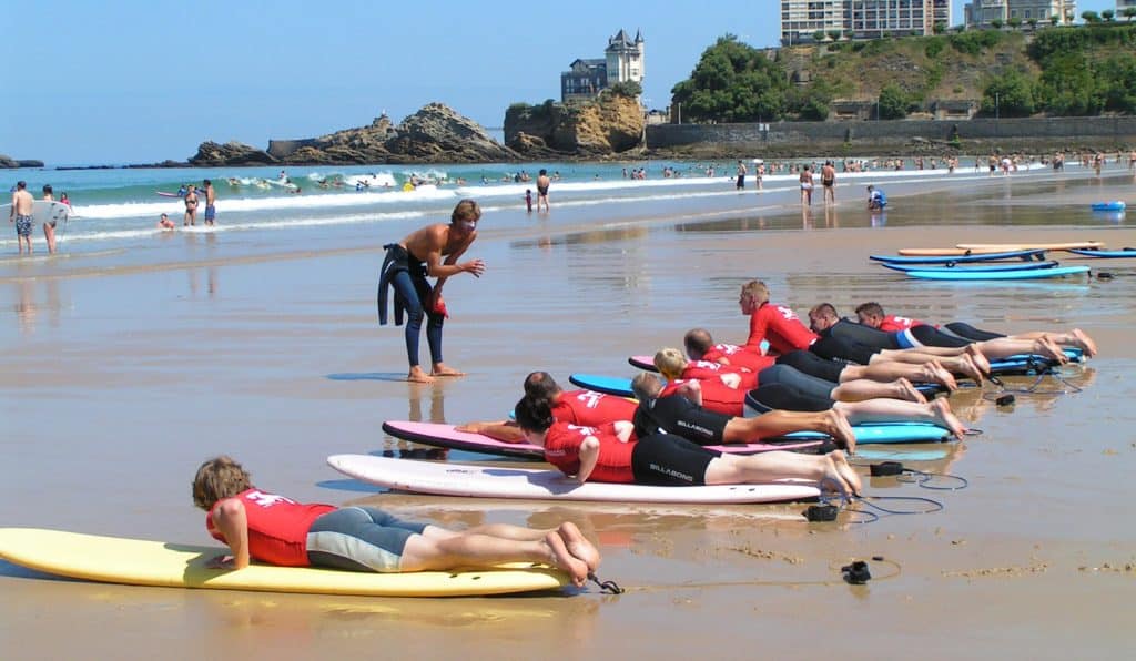 OA surfcamp biarritz cote des basques