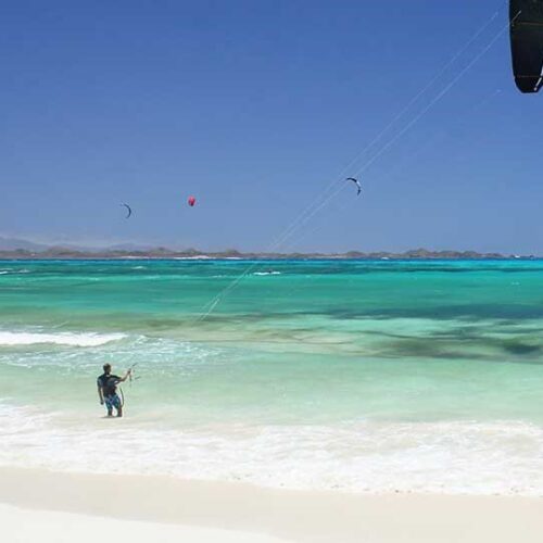 Acompte 15 % - 1 Cours de Kitesurf intermédiaire à Flagbeach Corralejo, Fuerteventura