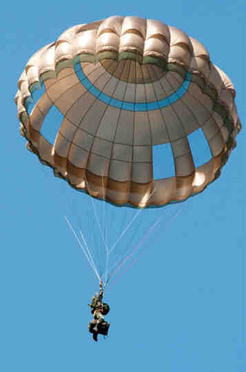 Quel poids supporté un parachute ?