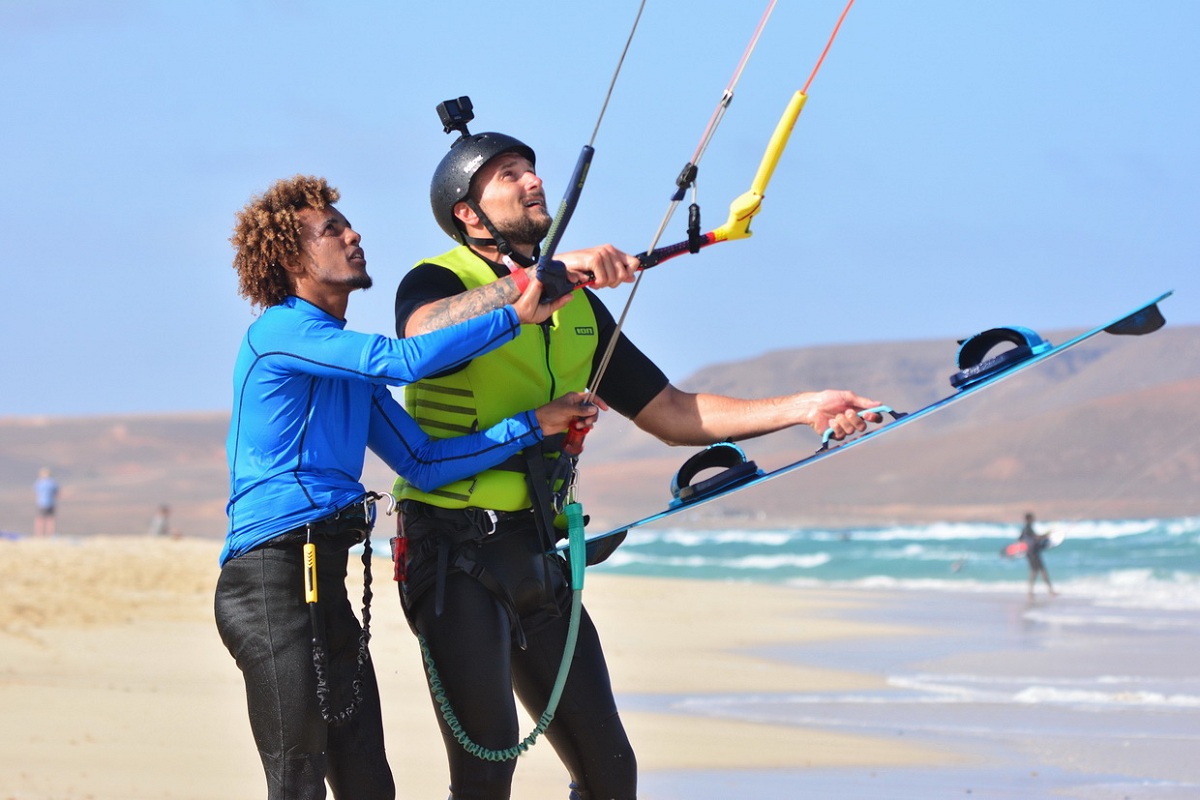 Cours de kitesurf ile de sal cap vert – Image 2