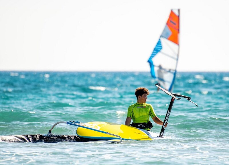 Remise à Niveau de Wingsurf 4h à 120€ à Le Morne, Île Maurice