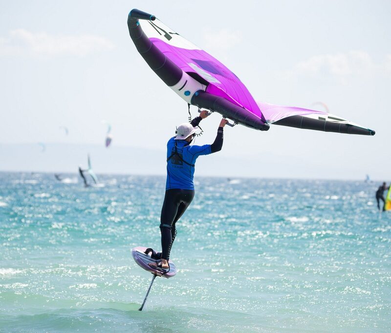 Audrey Martin, 16 au 23 février, la package Hotel (petit dejeuner inclus) + 5 cours collectifs de Wingfoil - Boa Vista, Cap Vert