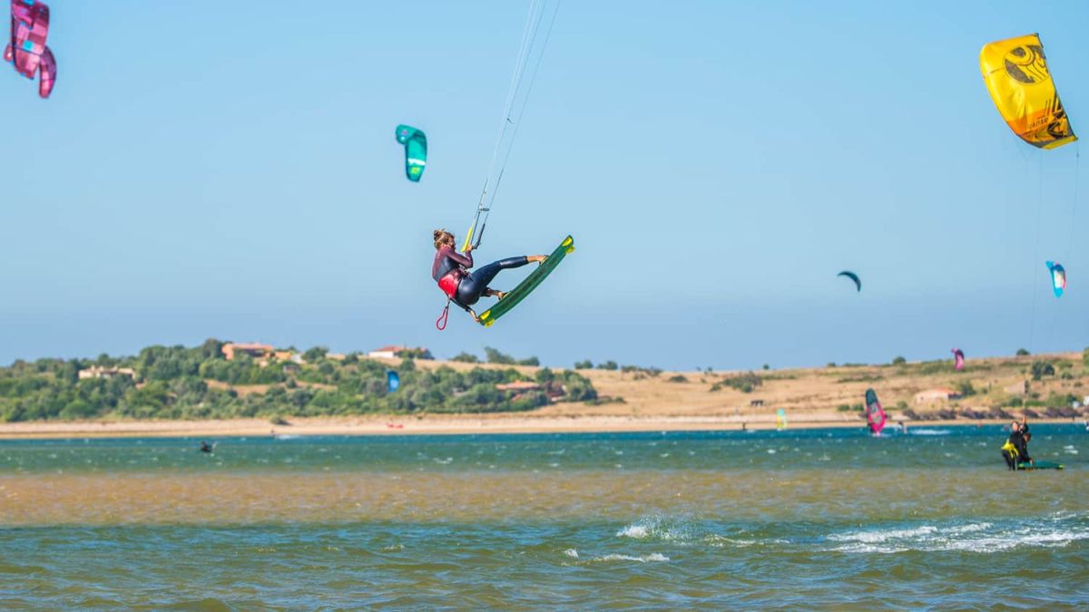 Kitesurf camp Algarve Portugal - saut