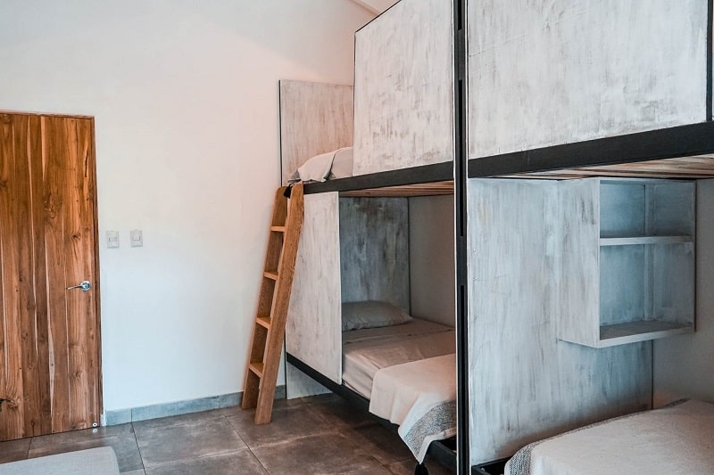 Image-SurfCamp-Avellanas-Dortoir de 4 lits