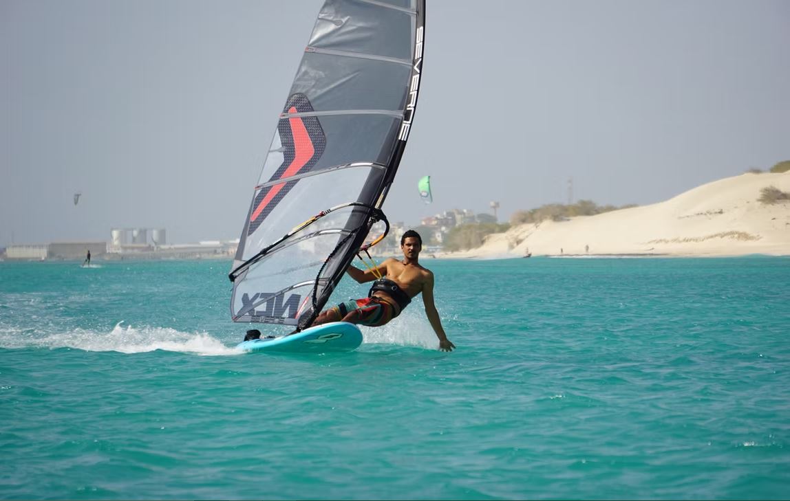 Stage de 3 cours de WindSurf privé à Boa Vista, Cap Vert