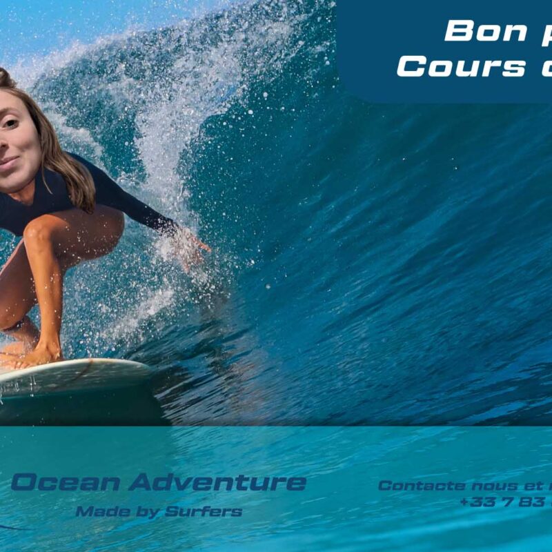 Bon Cadeau Ocean Adventure - Valeur 50€